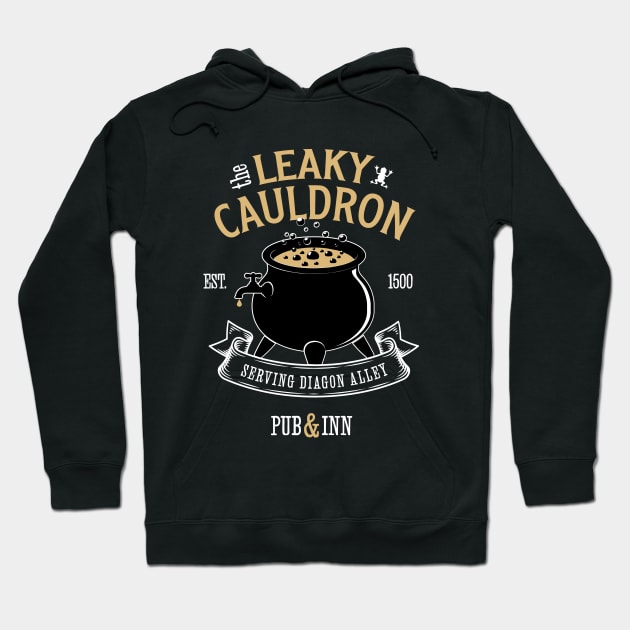 Leaky Cauldron Hoodie by creativeballoon